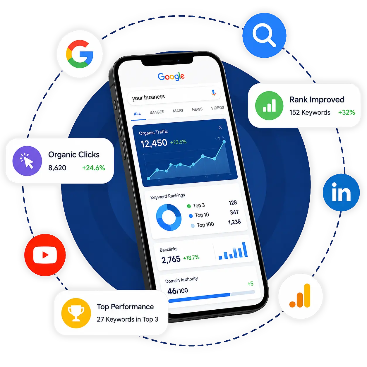 SEO Service Graphic